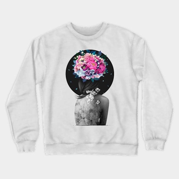 Infinity of bloom Crewneck Sweatshirt by kodamorkovkart